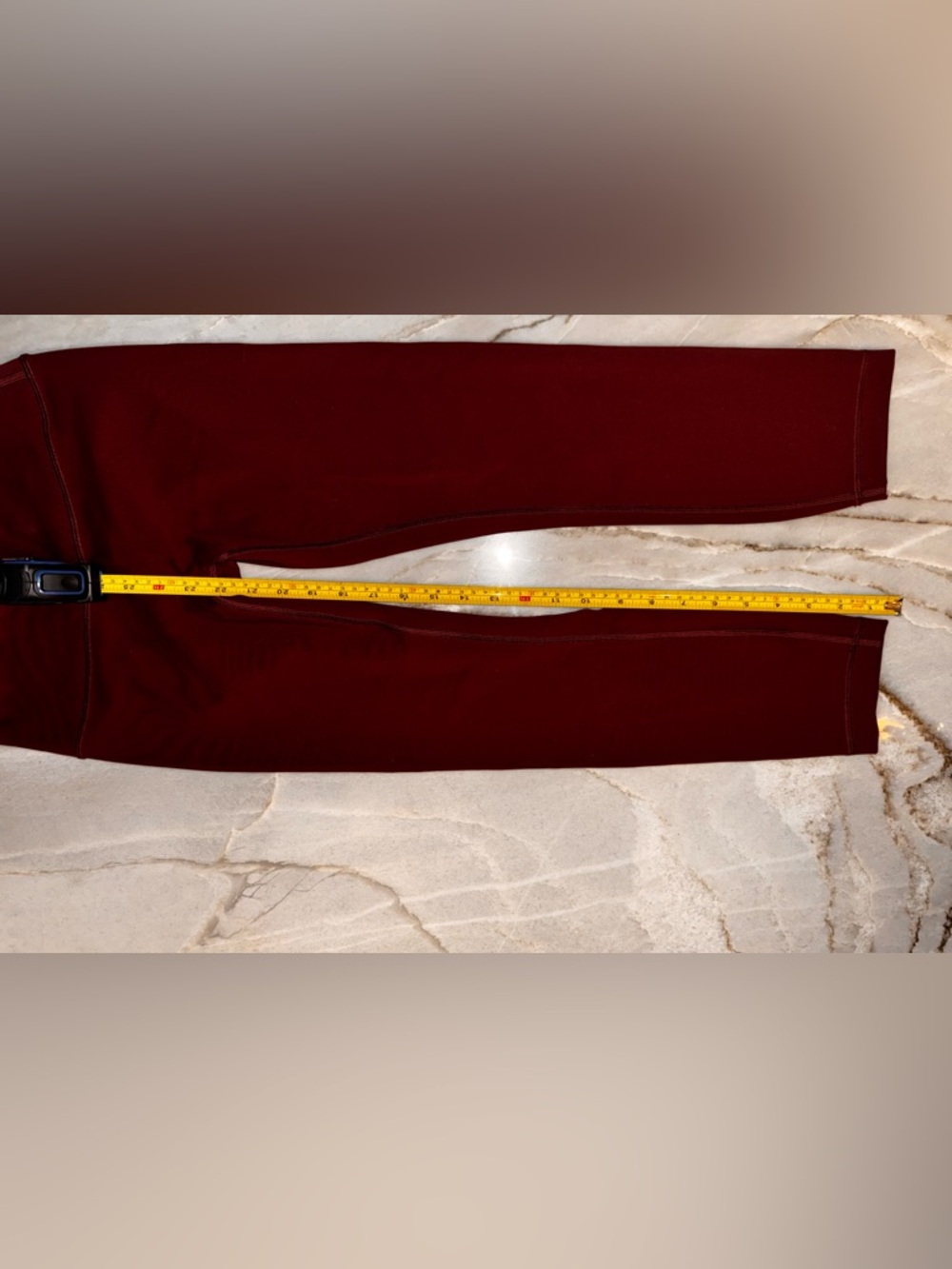 lululemon athletica Burgundy Leggings - Picture 4 of 5